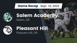Recap: Salem Academy  vs. Pleasant Hill  2022