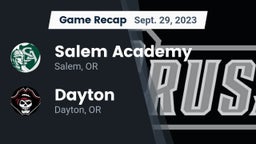 Recap: Salem Academy  vs. Dayton  2023