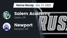 Recap: Salem Academy  vs. Newport  2023