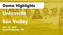 Unionville  vs Sun Valley  Game Highlights - Oct. 14, 2020