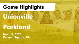 Unionville  vs Parkland  Game Highlights - Nov. 17, 2020