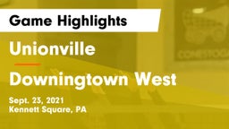 Unionville  vs Downingtown West  Game Highlights - Sept. 23, 2021