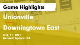Unionville  vs Downingtown East  Game Highlights - Oct. 11, 2021