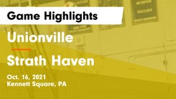 Unionville  vs Strath Haven  Game Highlights - Oct. 16, 2021