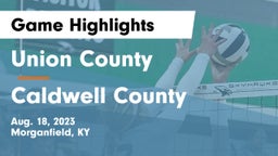 Union County  vs Caldwell County  Game Highlights - Aug. 18, 2023