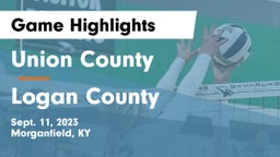 Union County  vs Logan County  Game Highlights - Sept. 11, 2023