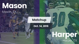 Matchup: Mason  vs. Harper  2016