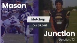 Matchup: Mason  vs. Junction  2016