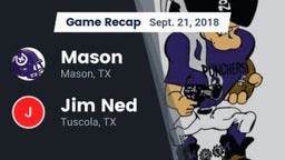 Recap: Mason  vs. Jim Ned  2018