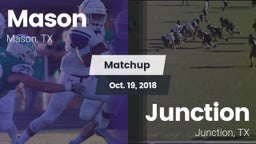 Matchup: Mason  vs. Junction  2018