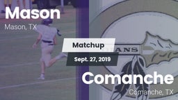 Matchup: Mason  vs. Comanche  2019