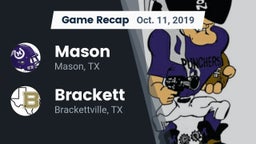 Recap: Mason  vs. Brackett  2019