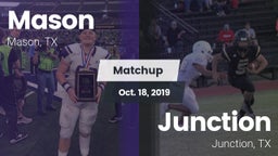 Matchup: Mason  vs. Junction  2019
