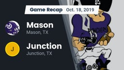 Recap: Mason  vs. Junction  2019