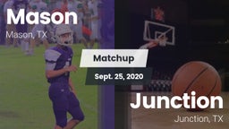 Matchup: Mason  vs. Junction  2020
