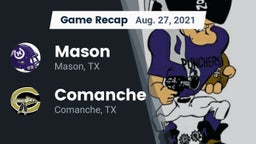Recap: Mason  vs. Comanche  2021