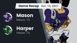Recap: Mason  vs. Harper  2021