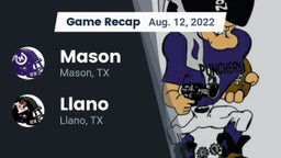 Recap: Mason  vs. Llano  2022
