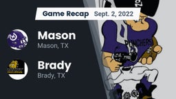 Recap: Mason  vs. Brady  2022