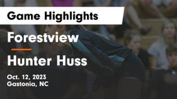 Forestview  vs Hunter Huss  Game Highlights - Oct. 12, 2023