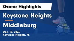 Keystone Heights  vs Middleburg  Game Highlights - Dec. 18, 2023