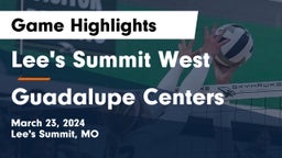 Lee's Summit West  vs Guadalupe Centers Game Highlights - March 23, 2024