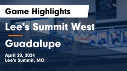 Lee's Summit West  vs Guadalupe Game Highlights - April 20, 2024
