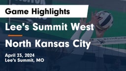 Lee's Summit West  vs North Kansas City  Game Highlights - April 23, 2024