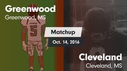 Matchup: Greenwood High vs. Cleveland  2016