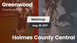 Matchup: Greenwood High vs. Holmes County Central 2017