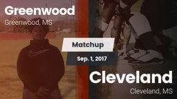 Matchup: Greenwood High vs. Cleveland  2017