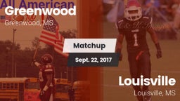 Matchup: Greenwood High vs. Louisville  2017