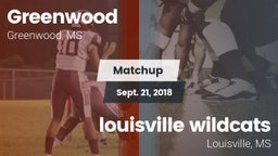 Matchup: Greenwood High vs. louisville wildcats 2018