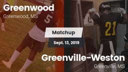 Matchup: Greenwood High vs. Greenville-Weston  2018