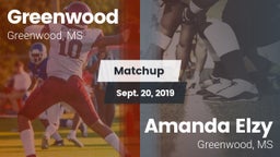 Matchup: Greenwood High vs. Amanda Elzy  2018