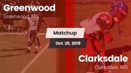 Matchup: Greenwood High vs. Clarksdale  2019