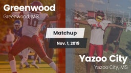 Matchup: Greenwood High vs. Yazoo City  2018