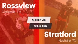 Matchup: Rossview  vs. Stratford  2017