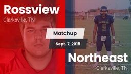 Matchup: Rossview  vs. Northeast  2018