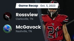 Recap: Rossview  vs. McGavock  2023