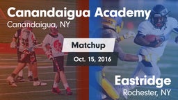 Matchup: Canandaigua Academy vs. Eastridge  2016