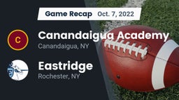 Recap: Canandaigua Academy  vs. Eastridge  2022