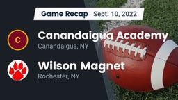 Recap: Canandaigua Academy  vs. Wilson Magnet  2022
