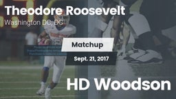 Matchup: Theodore Roosevelt vs. HD Woodson 2017