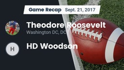 Recap: Theodore Roosevelt  vs. HD Woodson 2017