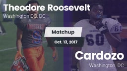 Matchup: Theodore Roosevelt vs. Cardozo  2017