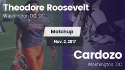 Matchup: Theodore Roosevelt vs. Cardozo  2017