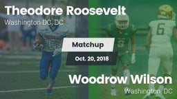 Matchup: Theodore Roosevelt vs. Woodrow Wilson  2018
