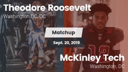 Matchup: Theodore Roosevelt vs. McKinley Tech  2019
