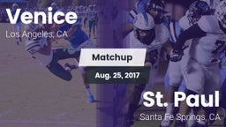 Matchup: Venice  vs. St. Paul  2017